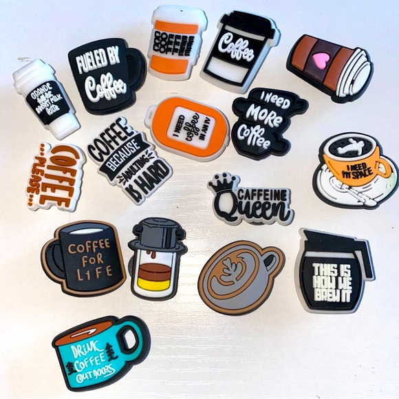 Coffee Jibbitz (off brand) - Picture 1 of 2